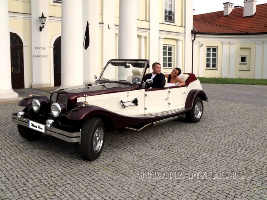 Samochod auto do ślubu RETRO wynajem Maz Lub Podl