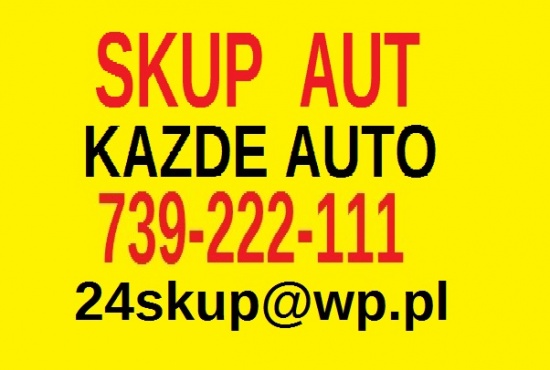SKUP STARYCH AUT WARSZAWA  AUTO KASACJA