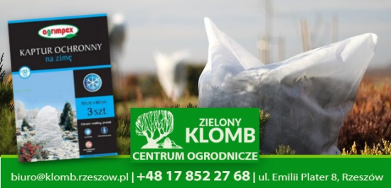 Biały kaptur ochronny na rośliny Agrimpex (na zimę) z agrowłóknin