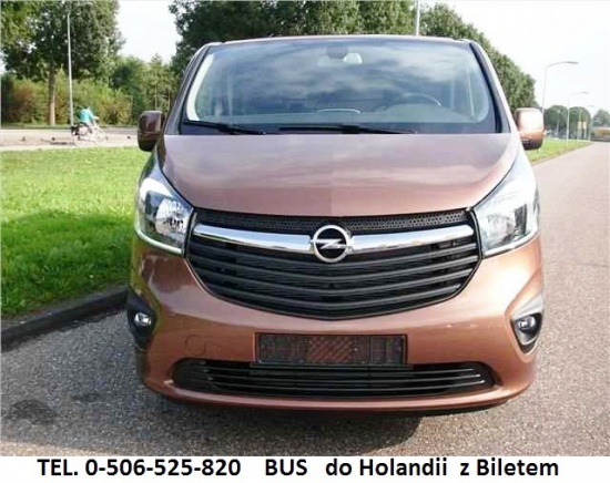 KUP BILET NA  PRZEWOZ OSOB BUSEM  8 osobowy Bus do Holandii