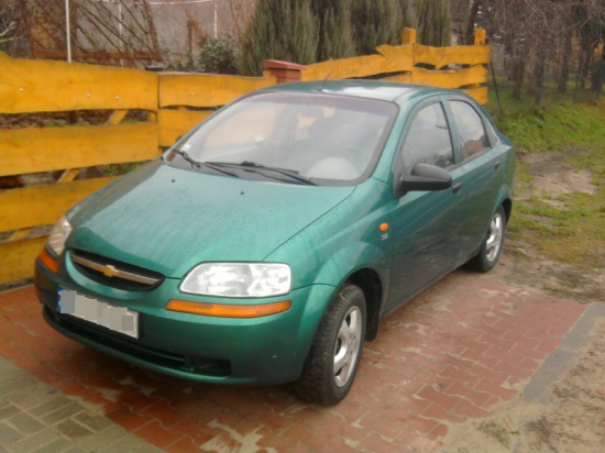 Chevrolet Aveo 2004 r. 1.4 + GAZ (SEKWENCJA). Zamiana