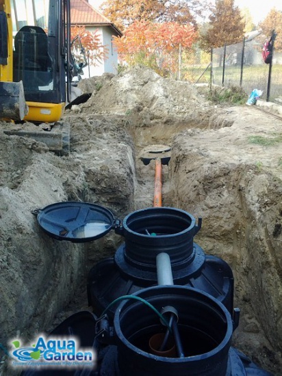 AquaGarden Odprowadzanie deszczówki, wody z rynien 504-102-225