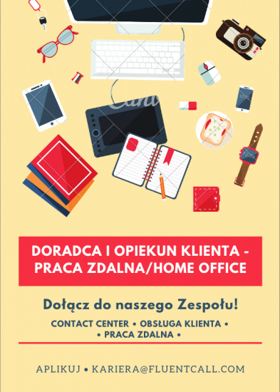 Doradca i opiekun Klienta - praca zdalna/home office