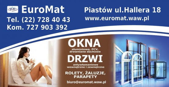 EuroMat "Komfort zaczyna się od okien"