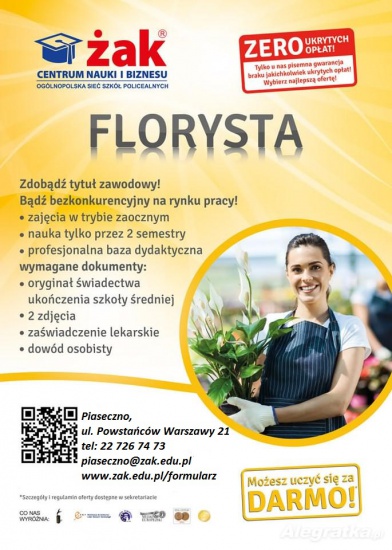 Florysta w 10 miesięcy