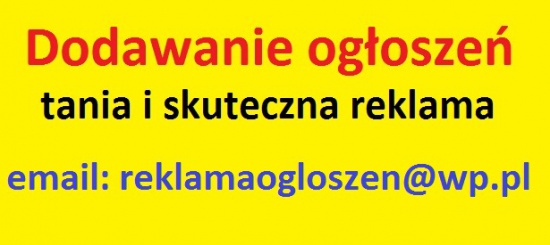 Dodawanie ogłoszeń, tania i skuteczna reklama.