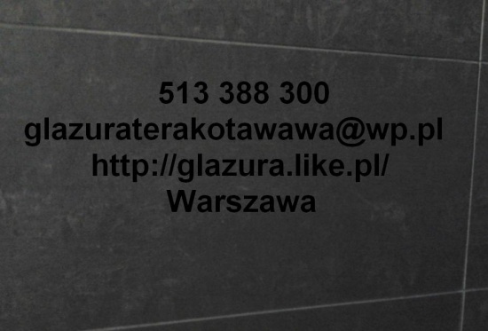 glazura terakota warszawa