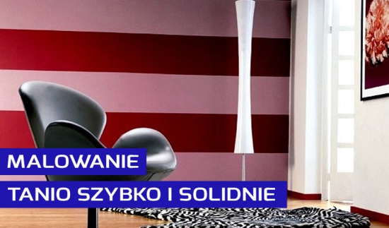 Malowanie ścian - Solidnie - Czysto - Tanio - od 6zł/m2