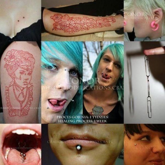 Piercing-kolczykowanie ciala-tanio, bezbolesnie