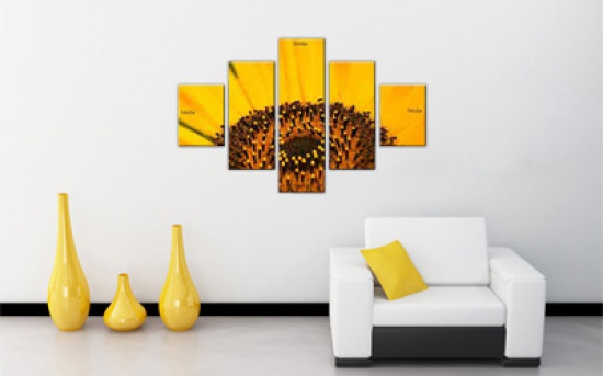 Obraz na płótnie 150x100cm 5 cz., eko-farby,lakier