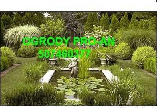 OGRODY PRO-AN 507460377 PROJEKT TEALIZACJA