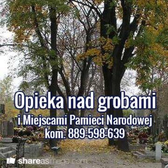Sprzątanie grobów w Warszawie i województwie mazowieckim