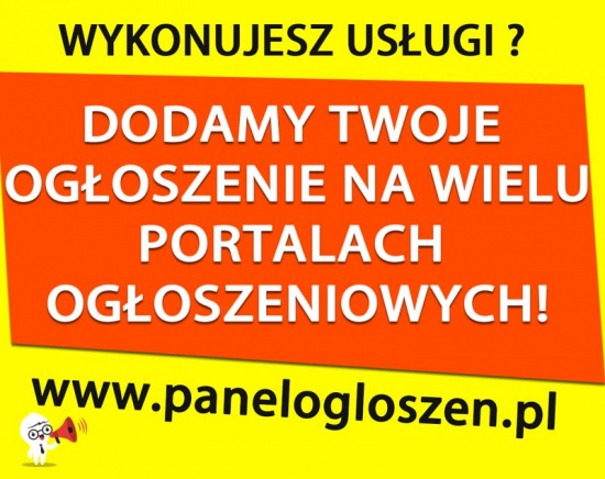 Dodawanie ogłoszeń. Dodamy ogłoszenie za Ciebie