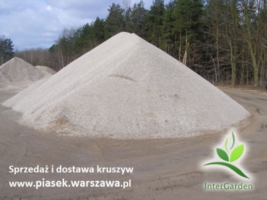Sprzedaż i transport: żwir 2-16 32-63 mm, piasek 