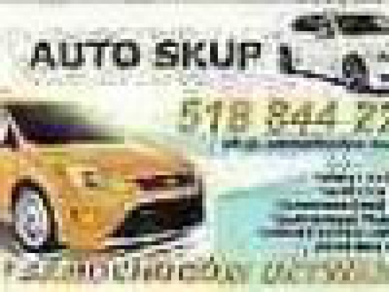 SKUP AUT UŻYWANYCH W KAŻDYM STANIE 518844223 NAJLEPSZE CENY