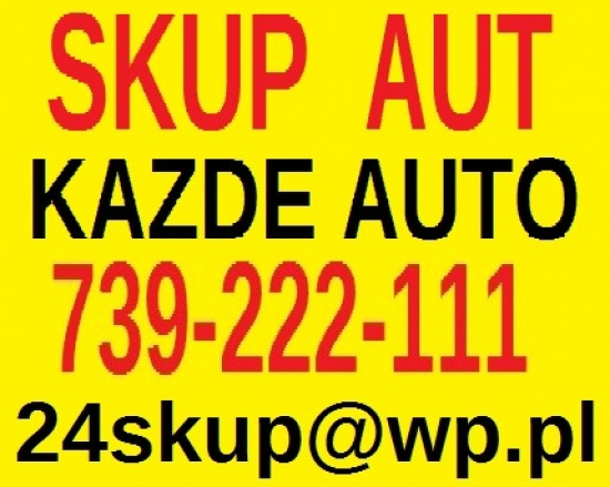 SKUP AUT POWYPADKOWYCH WARSZAWA ROZBITE USZKODZONE