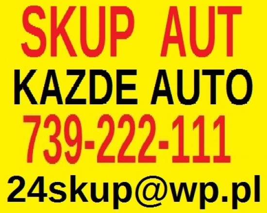 SKUP AUT SKUP MOTOCYKLI KASACJA AUT WARSZAWA