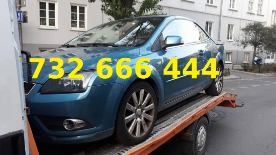 TANIA LAWETA WARSZAWA 732-666-444 TANIE AUTO HOLOWANIE 