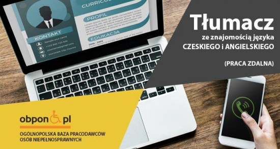 Tłumacz czeskiego i angielskiego praca zdalna 