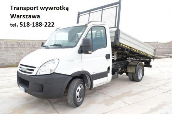 Transport wywrotką kruszyw Warszawa