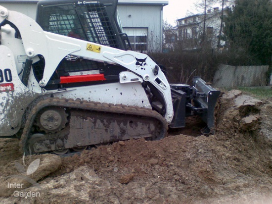Usługi Minikoparka Miniładowarka Bobcat Warszawa i okolice