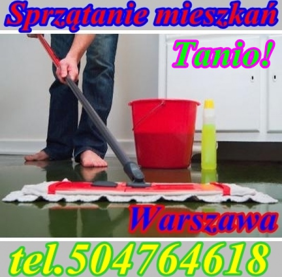 Sprzątanie mieszkań i biur Warszawa