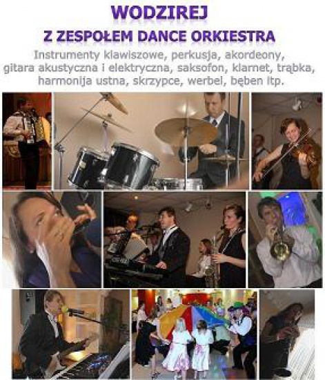 Zespół muzyczny z Wodzirejem